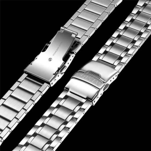 Sveston Bullston Sliver Grey Watch Strap