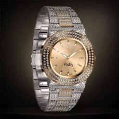 Sveston Ruby Rose Gold Sliver Watch Online Gifts for Girls