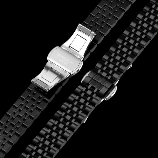 Sveston Schuyler Black Stone Watch Strap