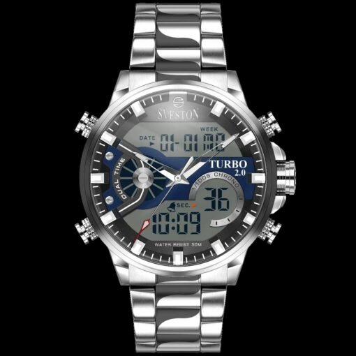 Buy Sveston Diesel 1.0 Sliver Blue Watch Online Gifts