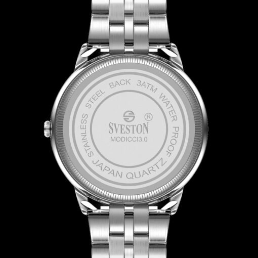 Sveston Modicci Sliver Black Watch Back Side