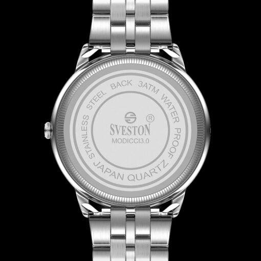 Sveston Modicci Sliver Blue Watch Back Side