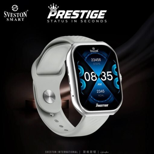 Sveston Prestige Sliver Smart Watch Gifts