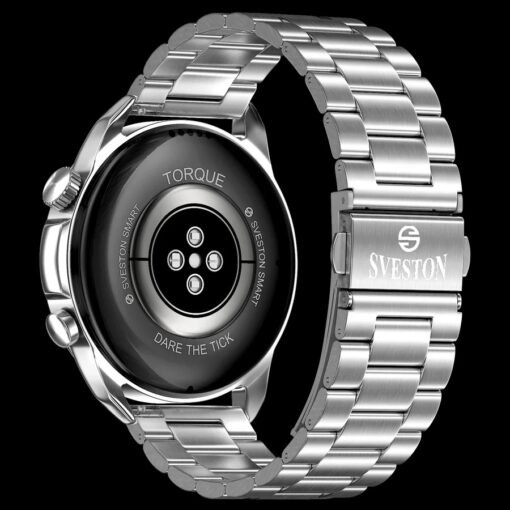 Sveston Torque Chain Sliver Smart Watch